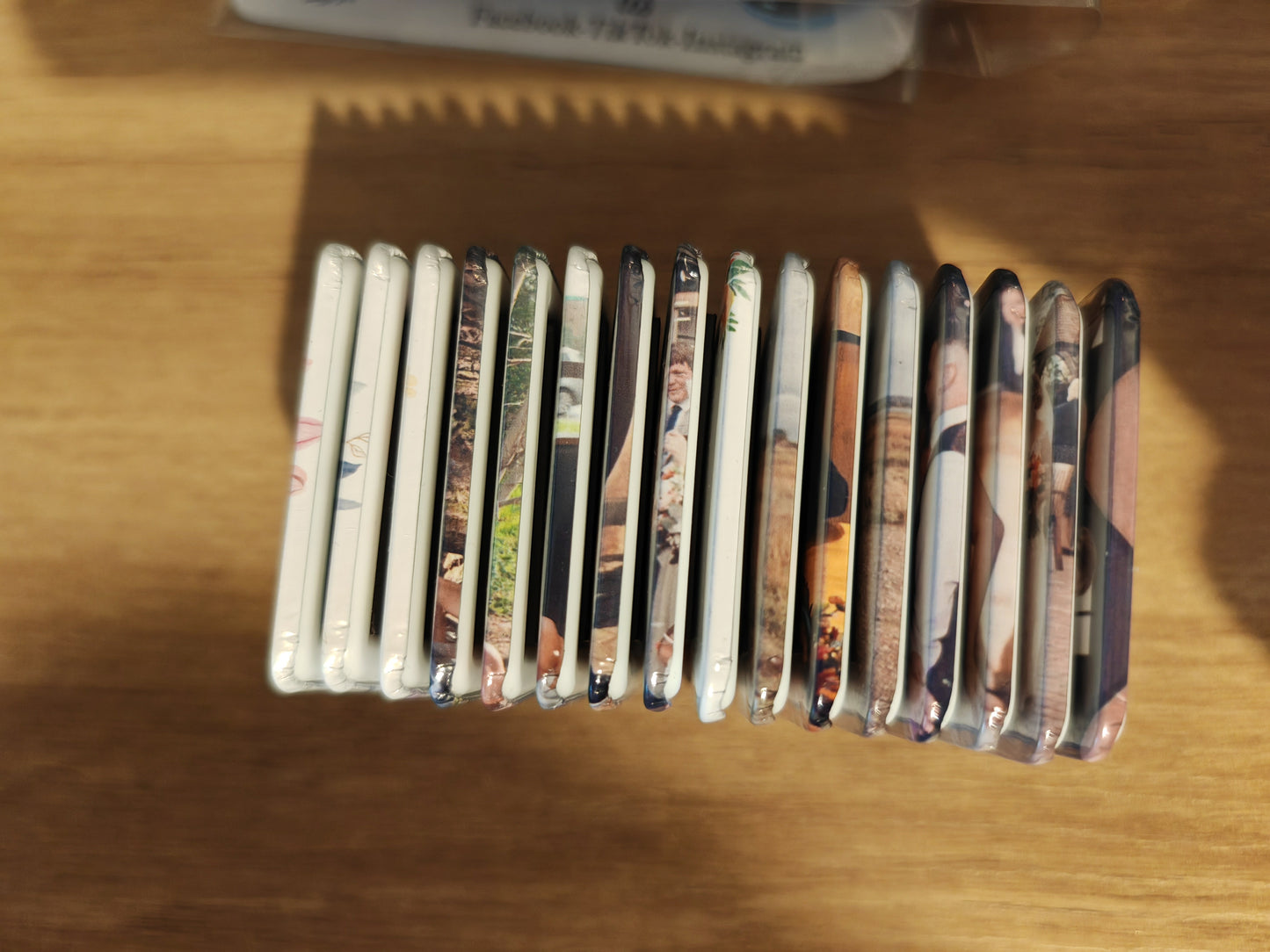 Personalised 5x5cm photo Magnets - Photo Gifts - Family photos - Memory Magnets