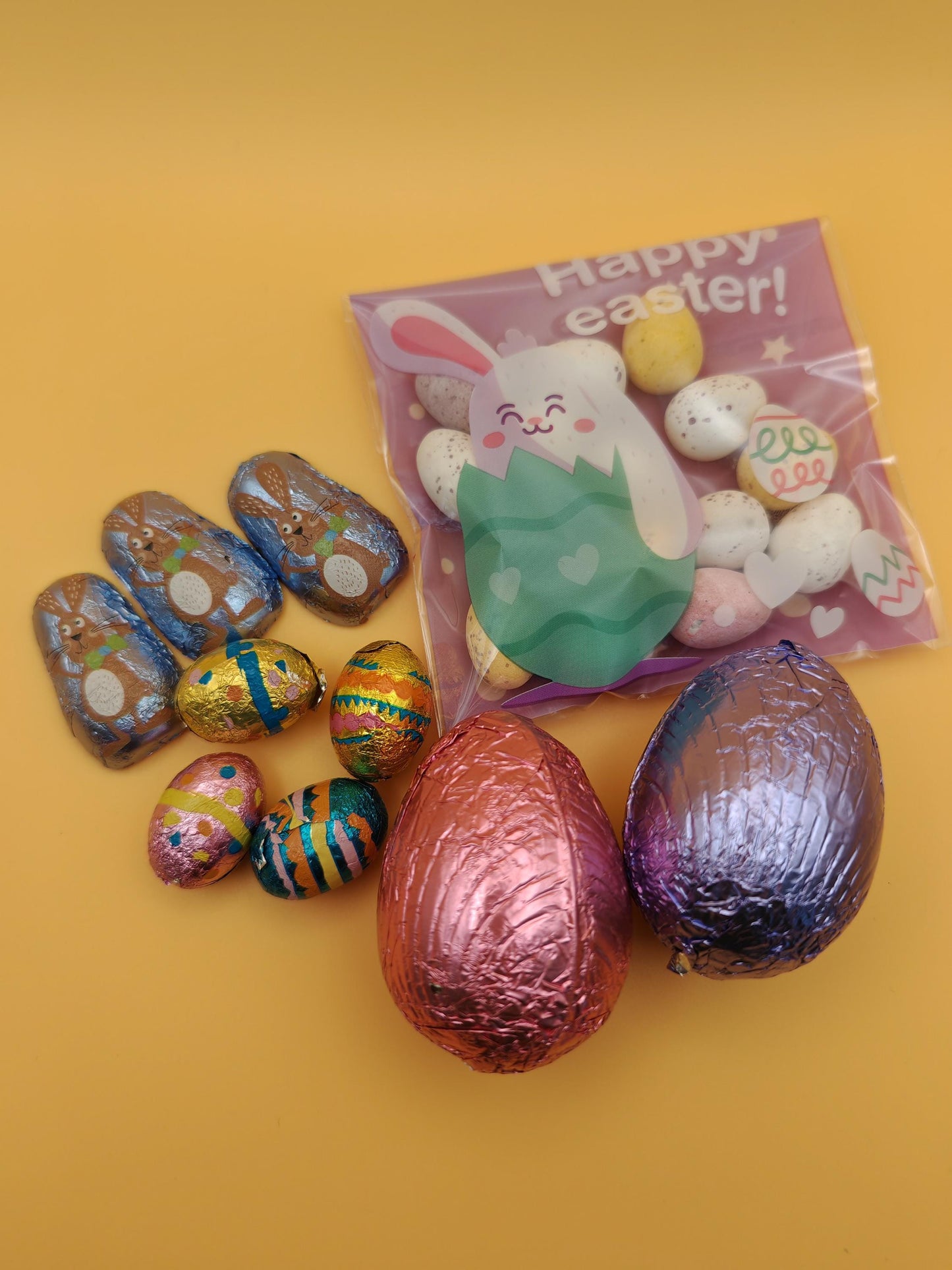 Personalised Easter Chocolate Gift box - PRE FILLED