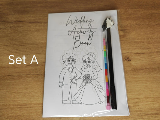 Personalised Children's Wedding Activity Packs