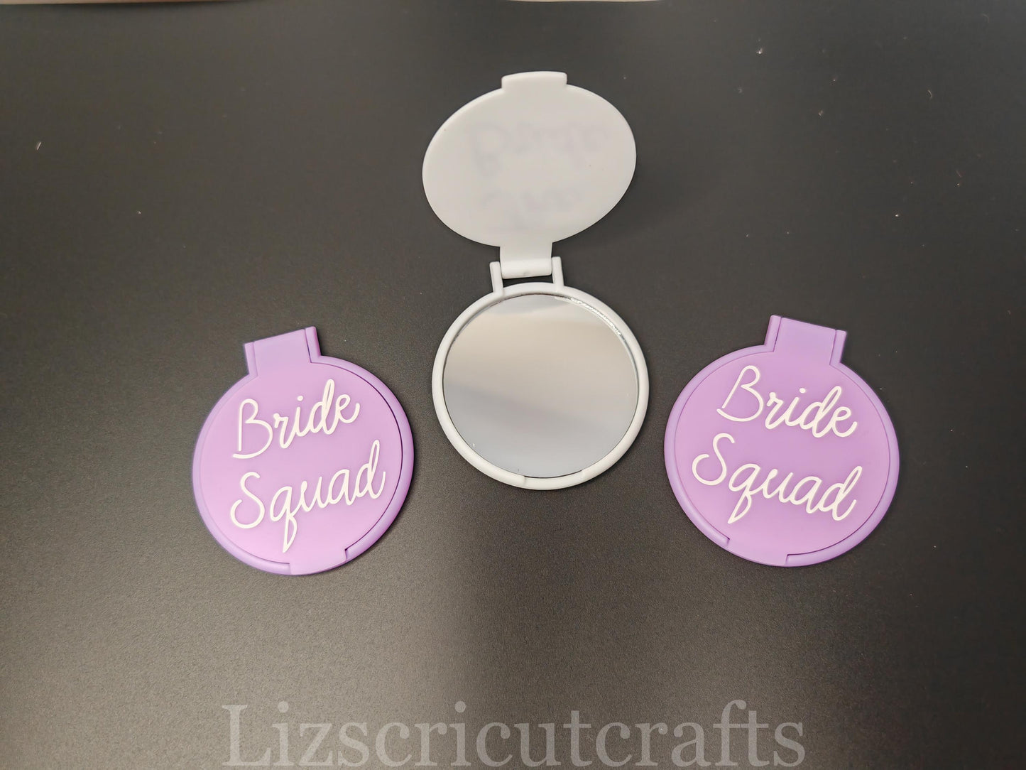 Bride Squad - Compact Mirrors, Hen do favours, wedding favours, Team bride