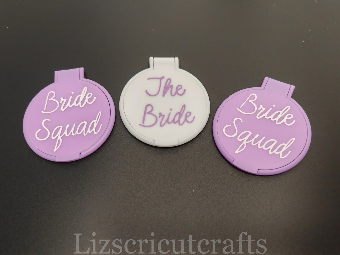 Bride Squad - Compact Mirrors, Hen do favours, wedding favours, Team bride