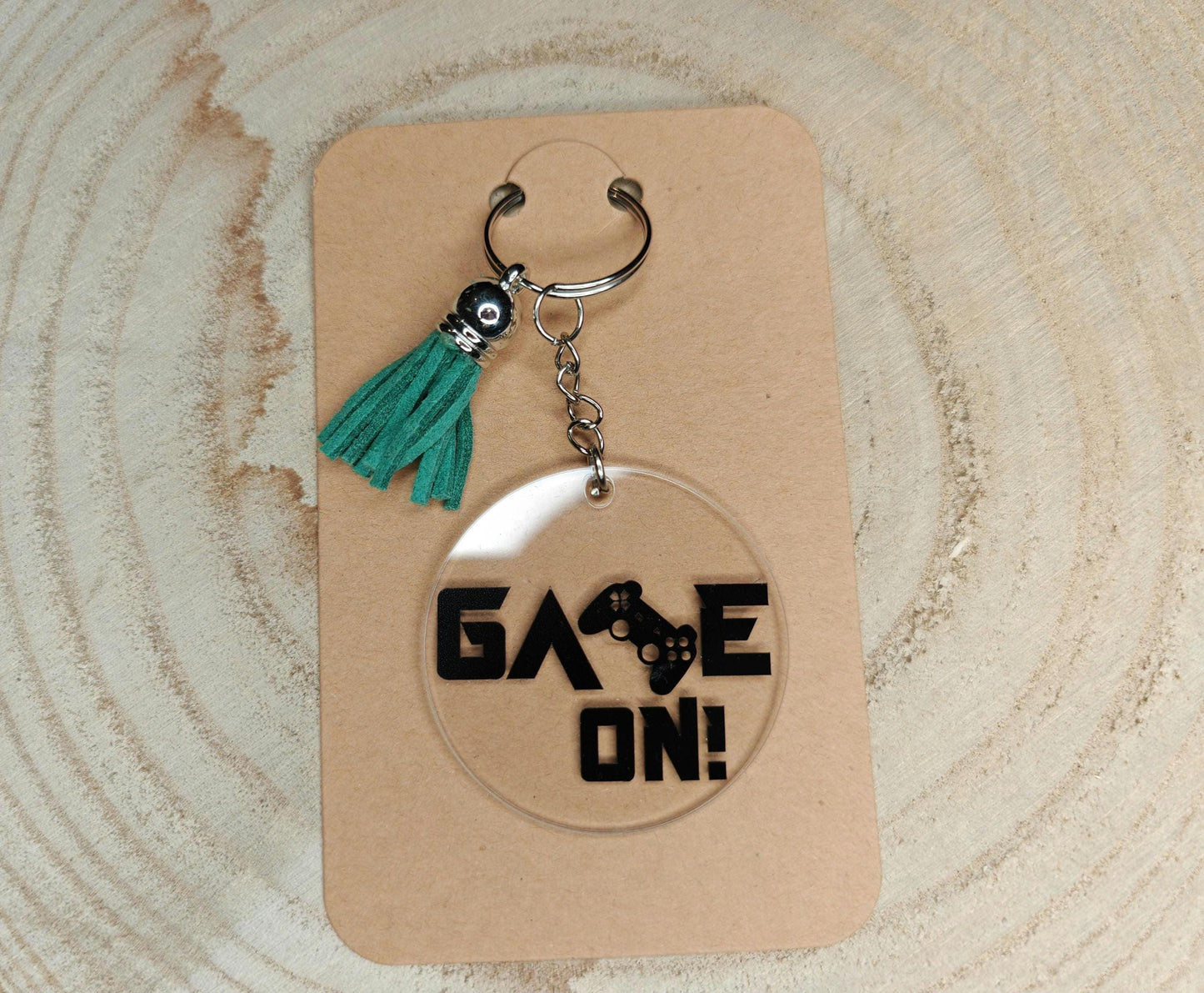 Novelty Keyrings - Game on