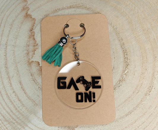 Novelty Keyrings - Game on