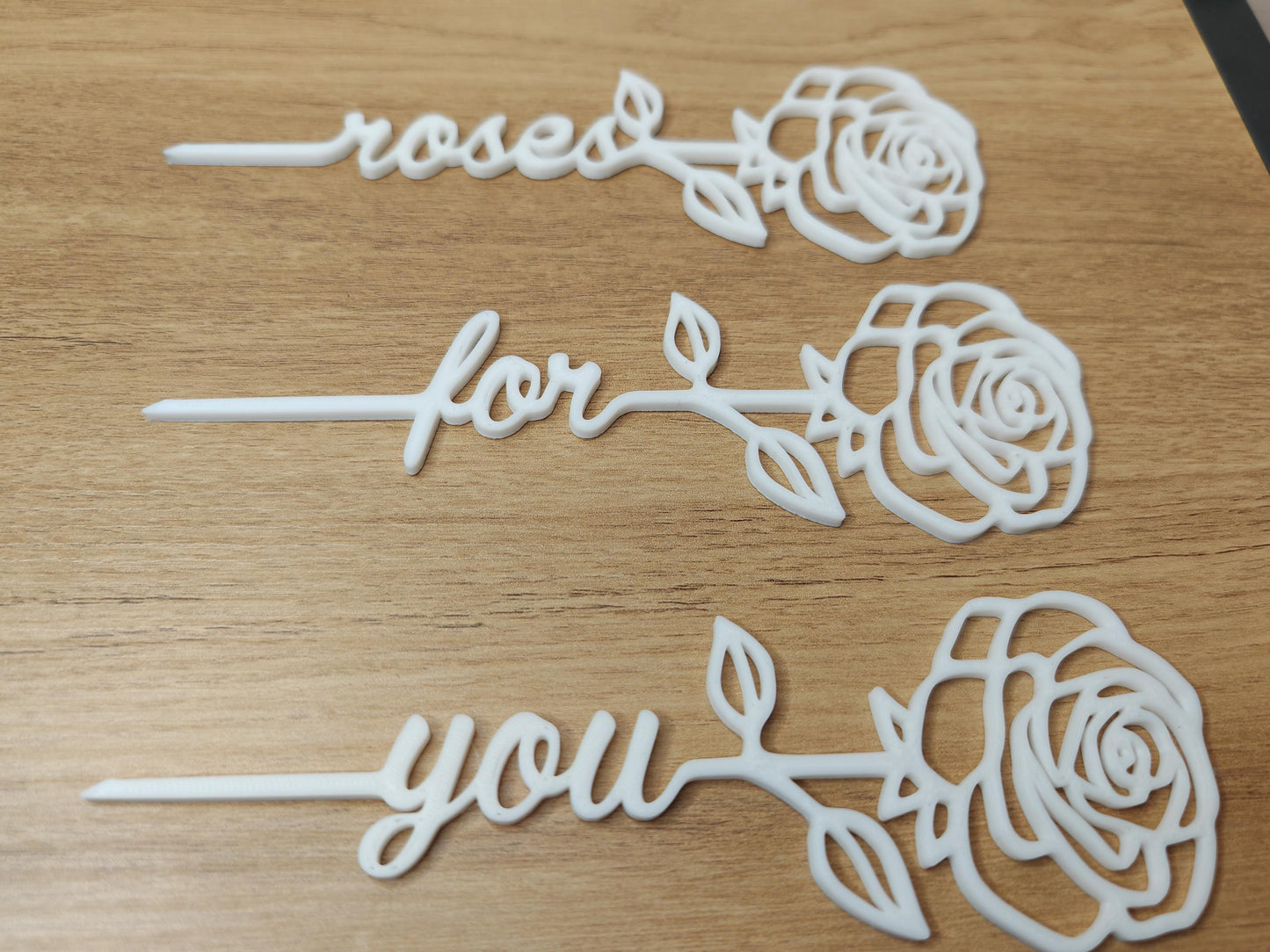 Roses for you - Timeless Rose gift set - valentines - anniversary - wedding