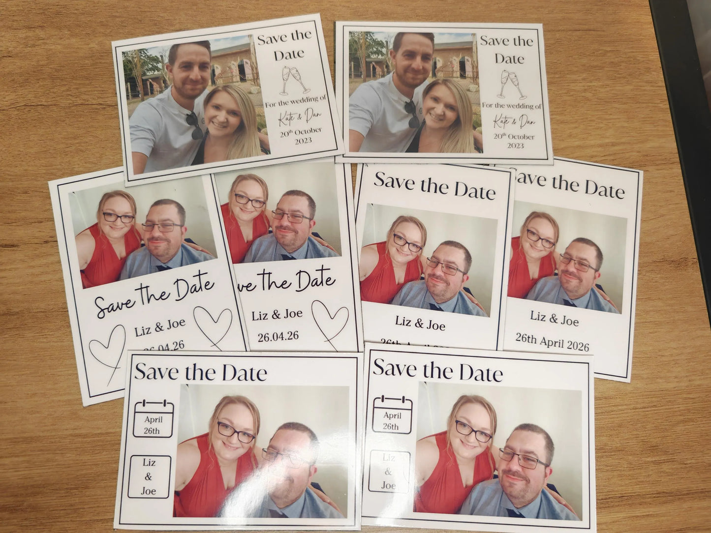 Save The Date - Photo Fridge Magnets