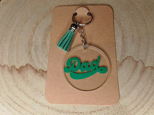 Novelty Keyrings - Dad