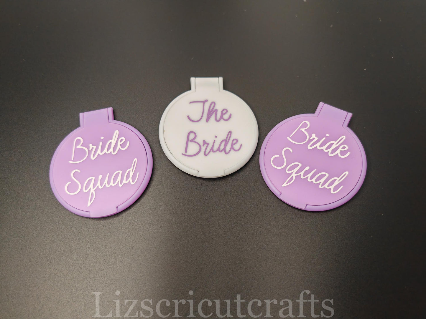 Bride Squad - Compact Mirrors, Hen do favours, wedding favours, Team bride