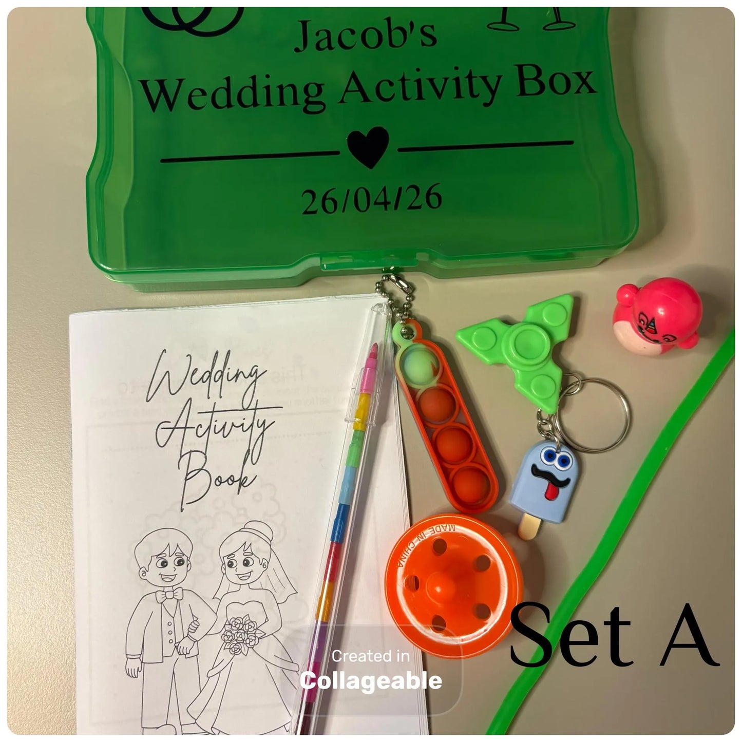 Children's Wedding Activity Packs - Boxes