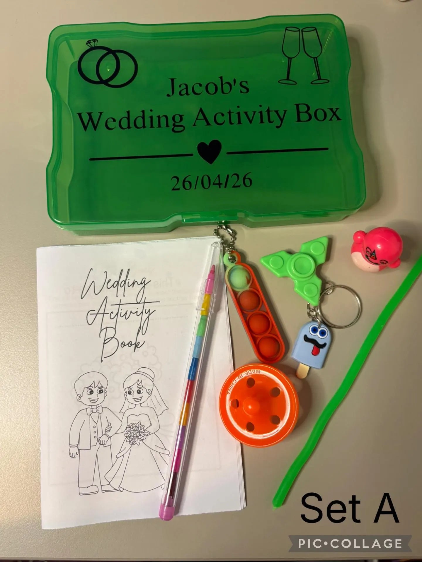 Children's Wedding Activity Packs - Boxes