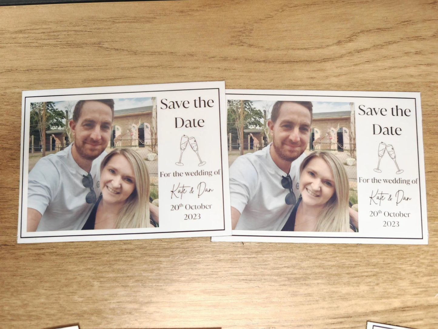 Save The Date - Photo Fridge Magnets