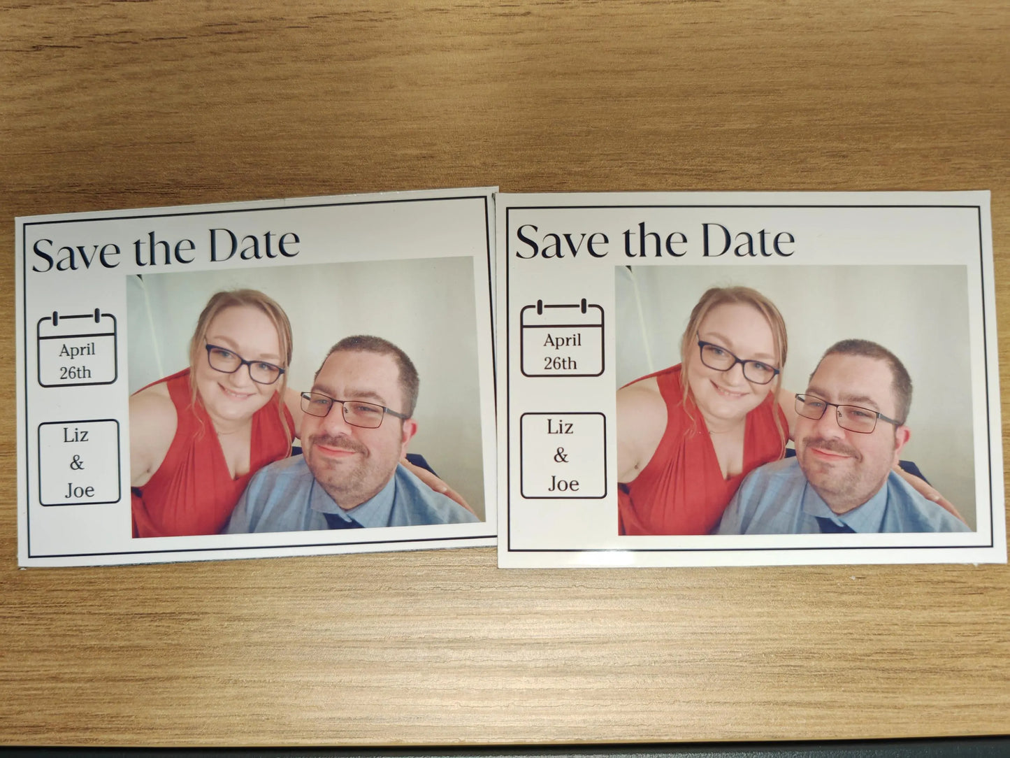 Save The Date - Photo Fridge Magnets