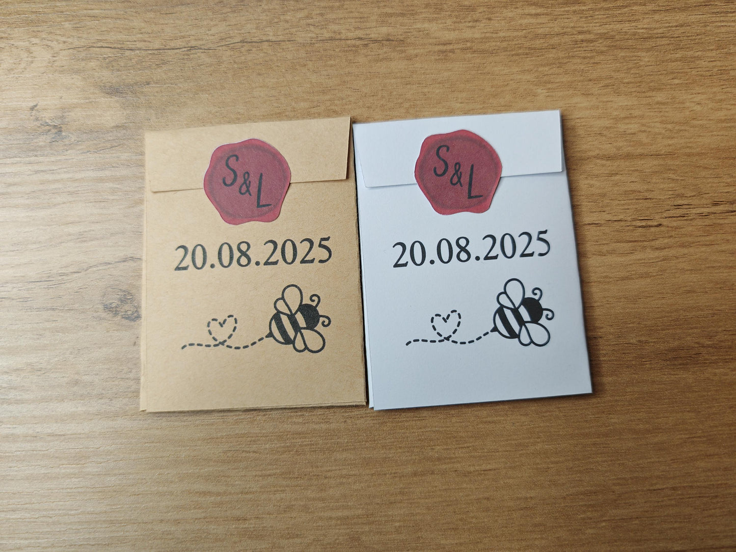 Seed packets - Wedding Favour - wildflower