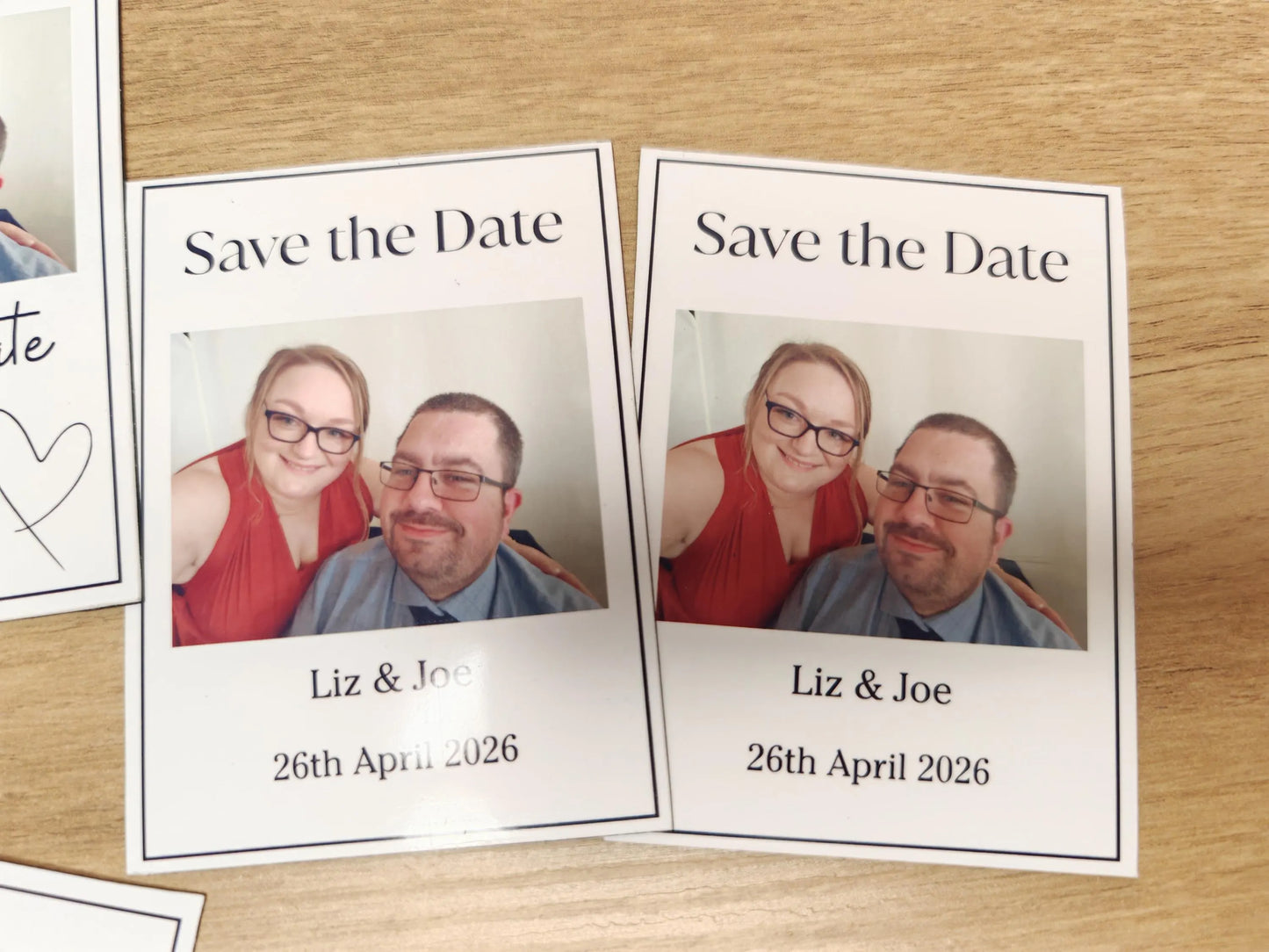 Save The Date - Photo Fridge Magnets