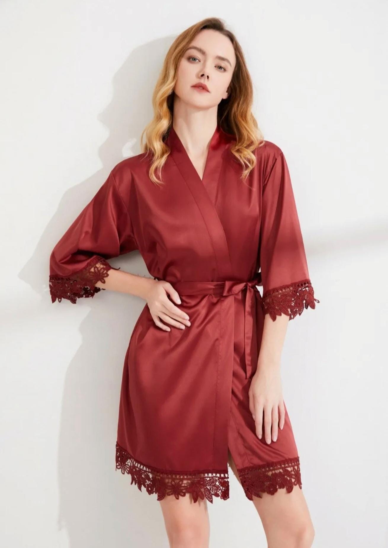 Bride/Bridesmaid Bundle/Proposal gift or Thank you gift - Robe, Bag, Hanger & plush slippers