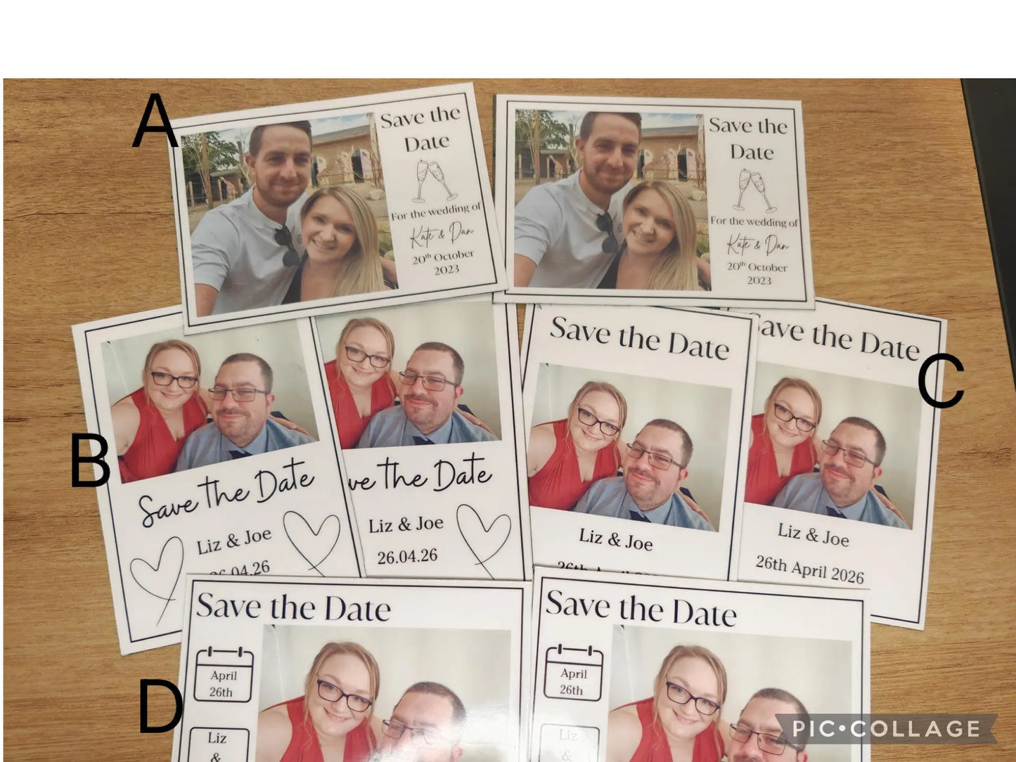 Save The Date - Photo Fridge Magnets