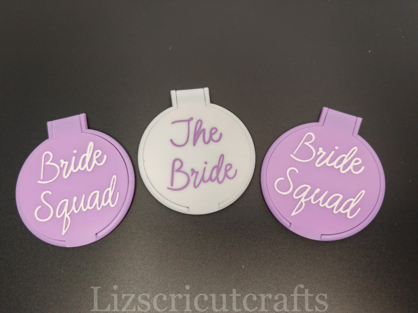 Bride Squad - Compact Mirrors, Hen do favours, wedding favours, Team bride