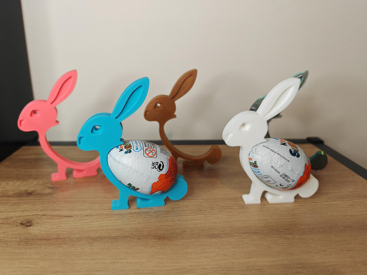 Easter Kinder Egg Bunny holder - 3D printed