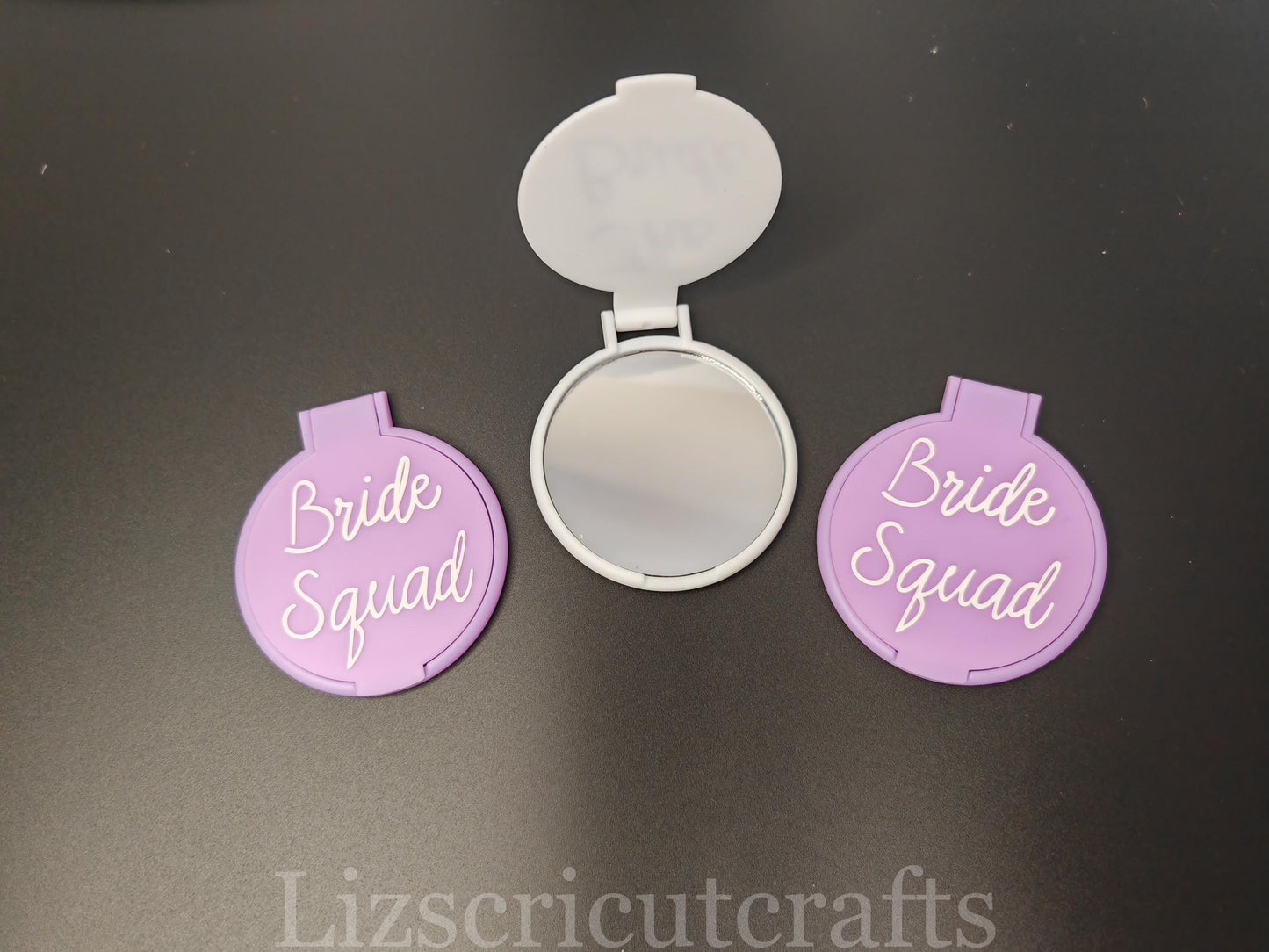 Bride Squad - Compact Mirrors, Hen do favours, wedding favours, Team bride