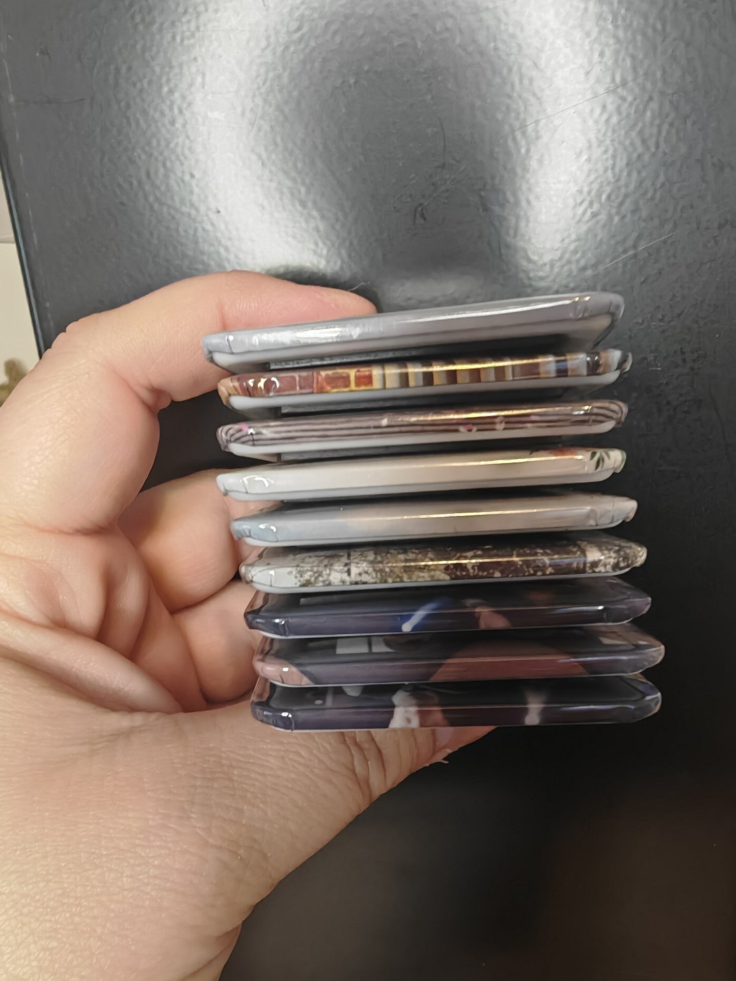 Personalised 5x5cm photo  Magnets - Photo Gifts - Family photos - Memory Magnets