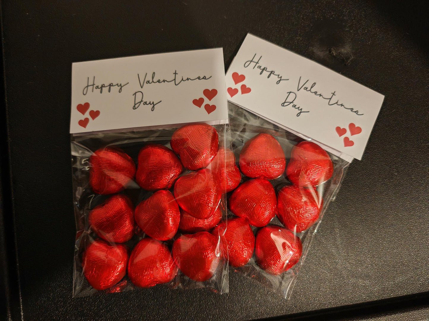 Valentines day token gift chocolates