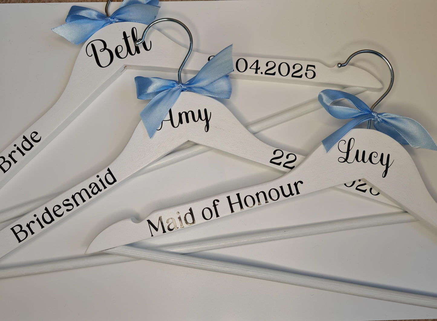 Personalised wedding Hangers - Bridal party