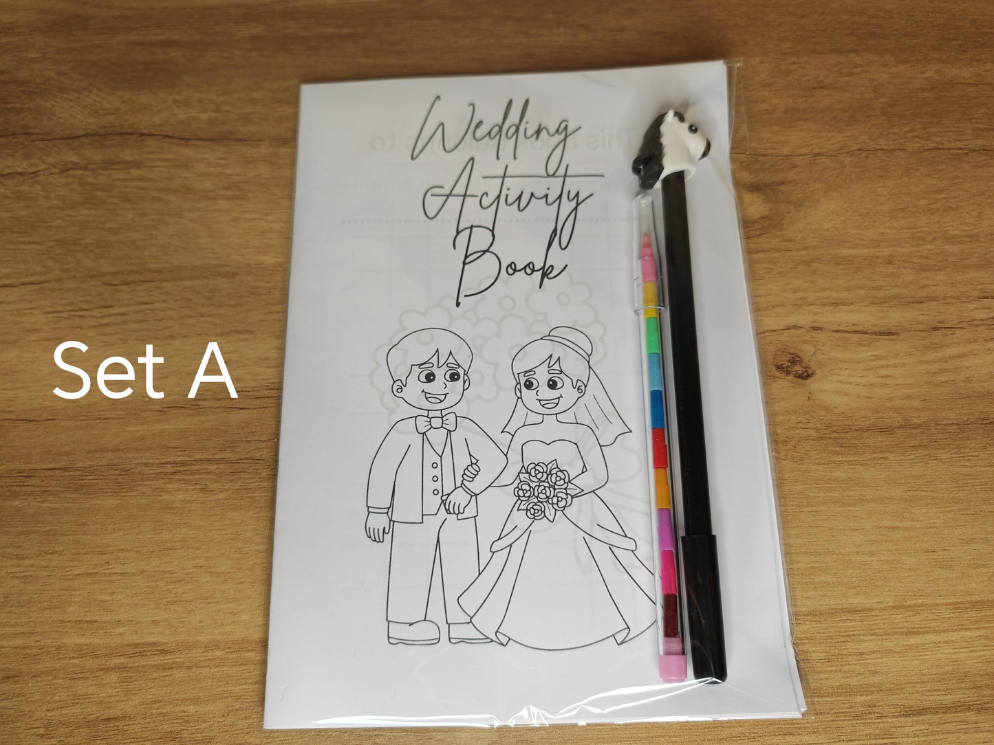 Personalised Children's Wedding Activity Packs