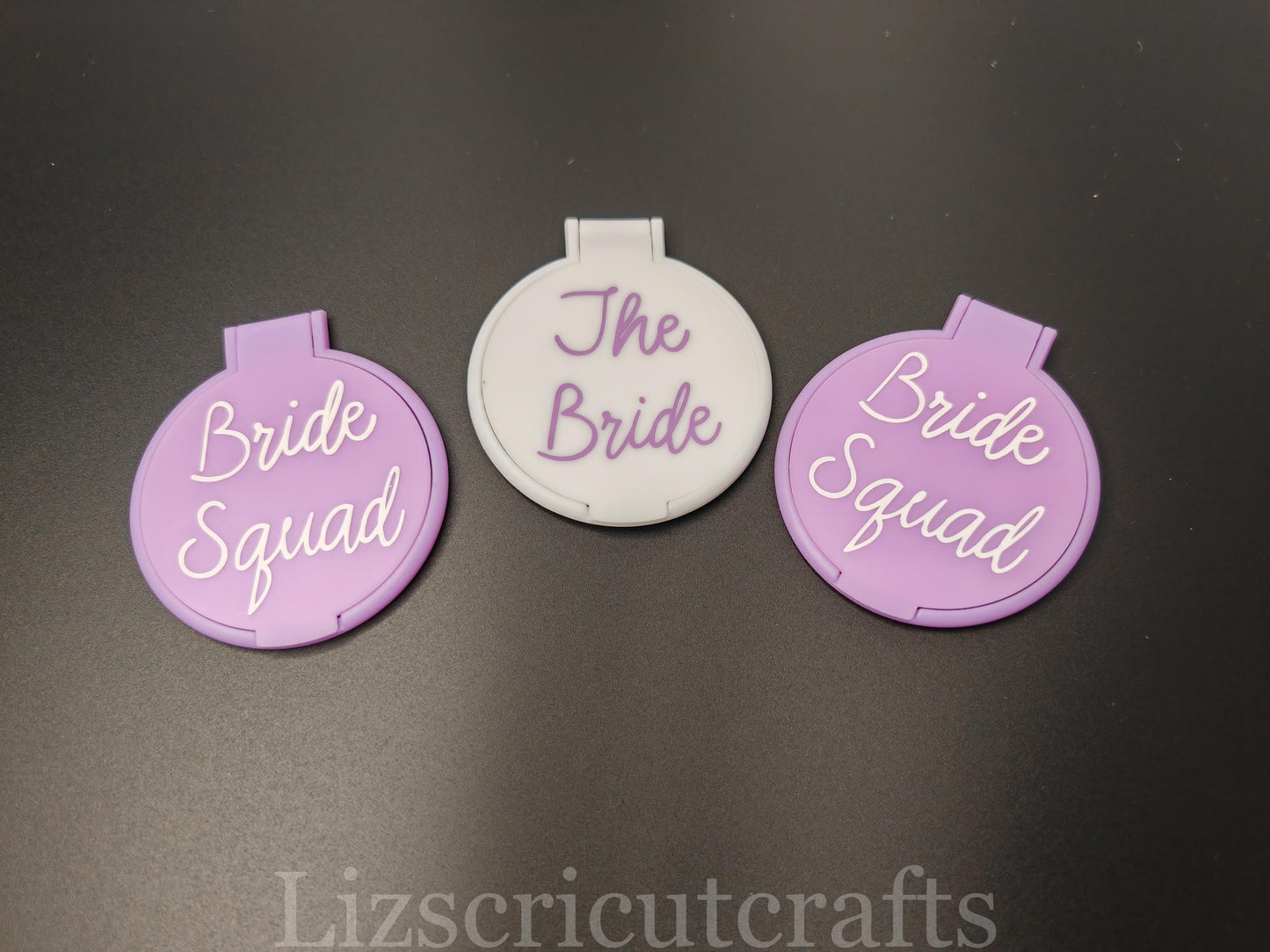 Bride Squad - Compact Mirrors, Hen do favours, wedding favours, Team bride