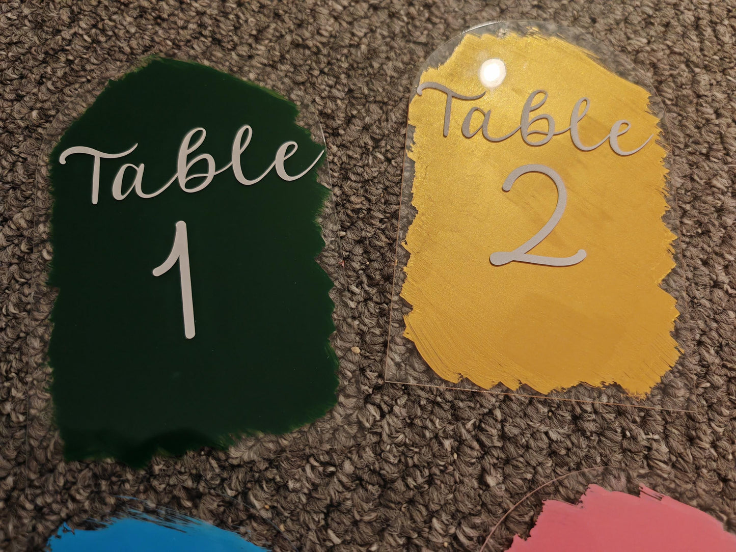Wedding/Event table numbers