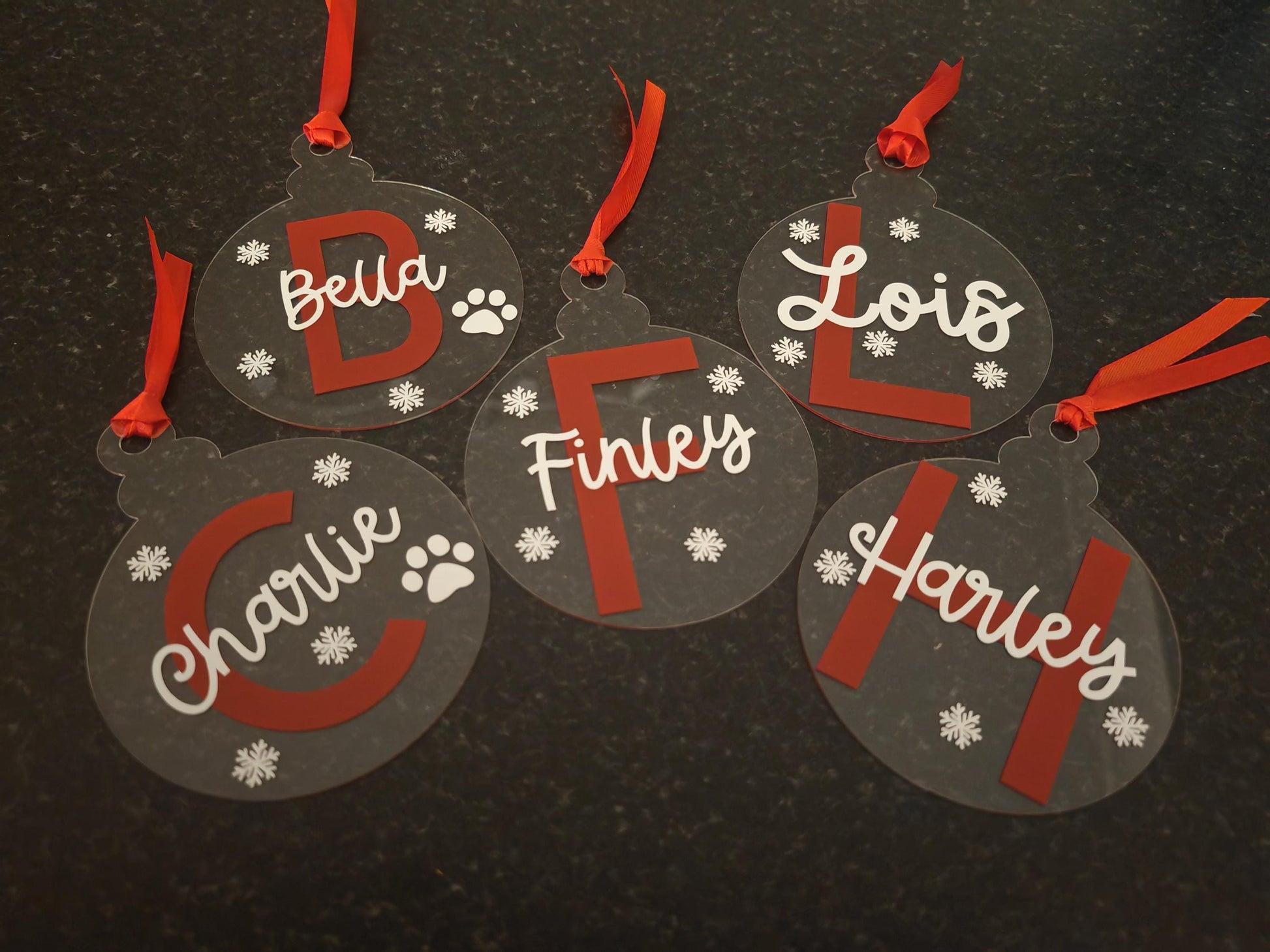 Personalised Christmas Baubles