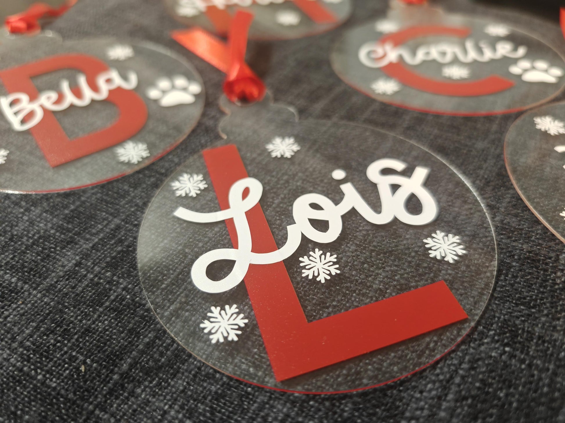 Personalised Christmas Baubles