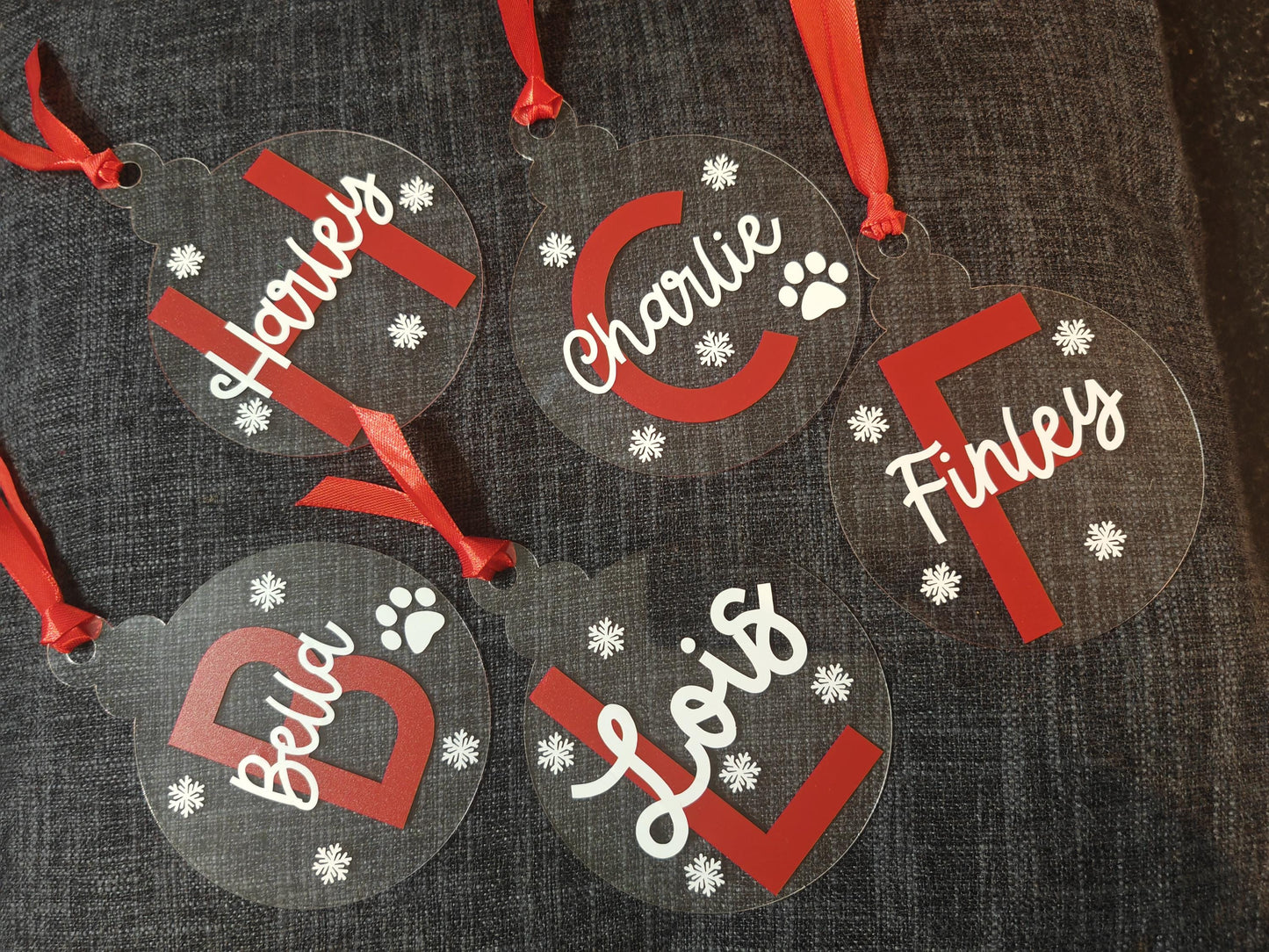 Personalised Christmas Baubles
