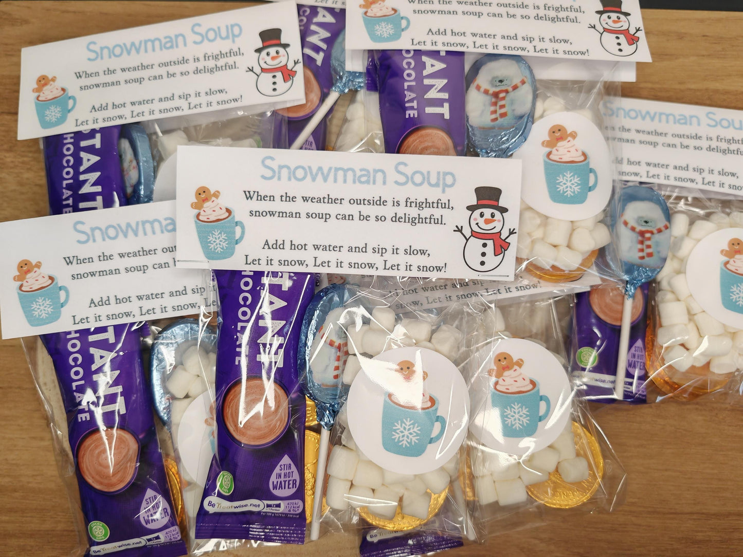 Snowman Soup - Hot chocolate gift, christmas eve box, gifts for kids
