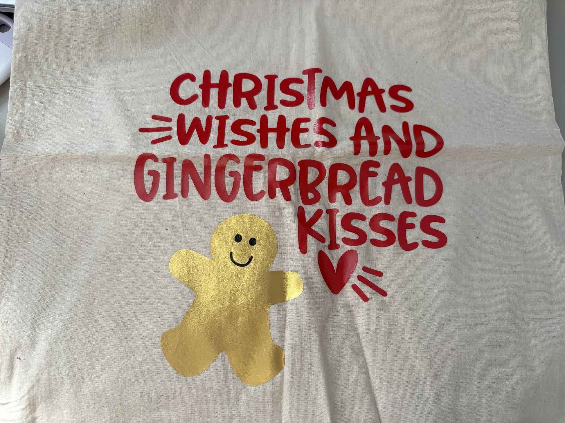 Christmas Themed Tote Bag